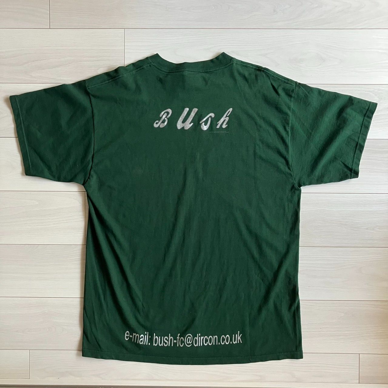 bush Tシャツ BTS テテ着用 XLサイズ TULTEX グリーン - メルカリ