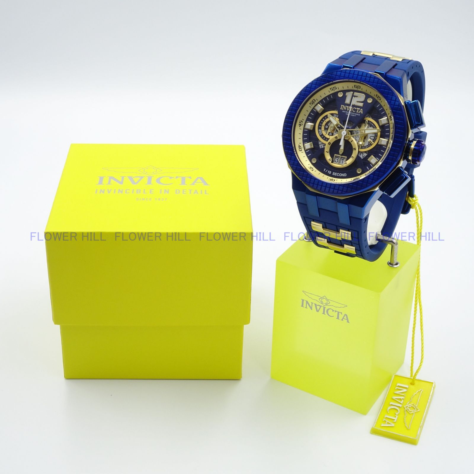 INVICTA インビクタ 腕時計 メンズ SPEED WAY 37961 ブルー クォーツ 