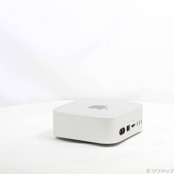 〔 品〕 Mac mini Late-2025 MU9D3J A Apple M4 10コアCPU_10コアGPU 24GB SSD256GB シルバー 〔15.7 Sequoia〕 258
