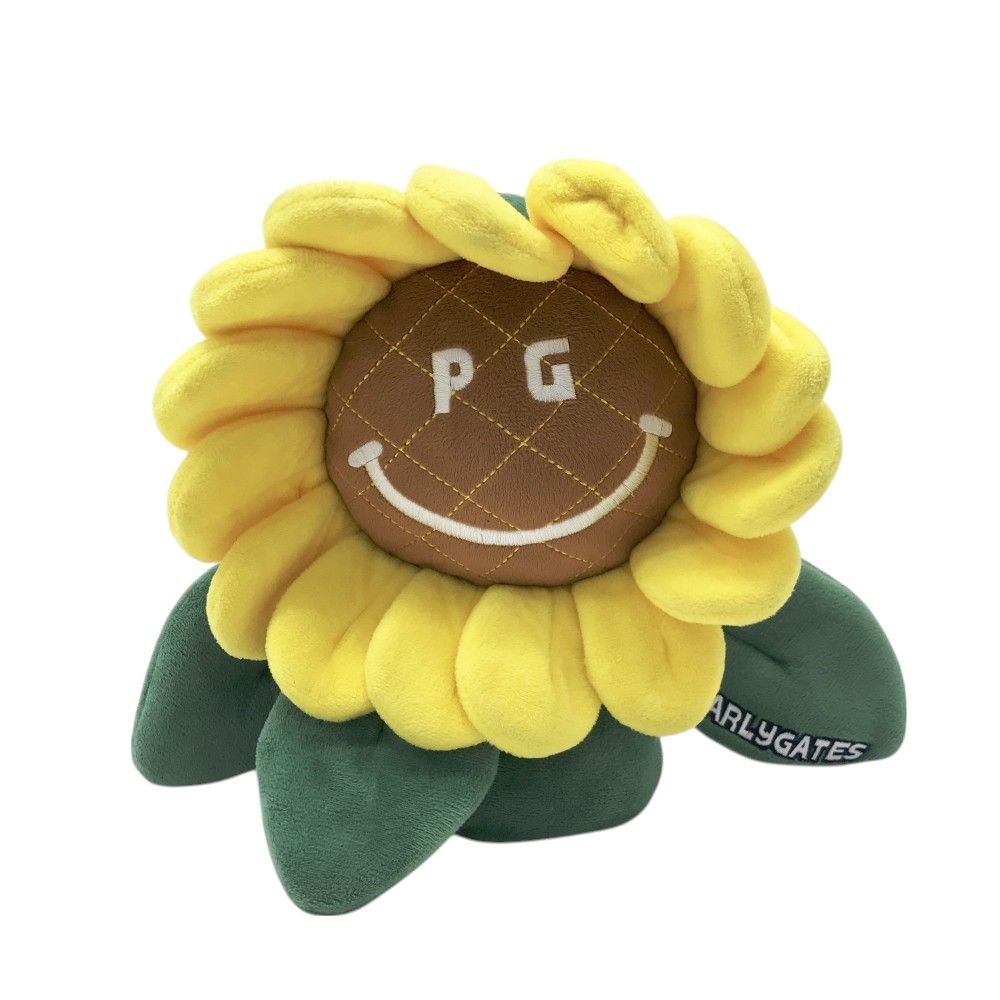 PEARLY GATES パーリーゲイツ ヘッドカバー ぬいぐるみ ニコひまわり イエロー系 FW×1 240101084289 ゴルフウェア ストスト
