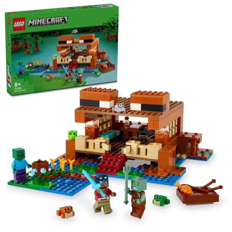 レゴ LEGO マインクラフト カエルハウス おもちゃ 玩具 誕生日 プレゼント ブロック 女の子 男の子 子供 8歳 9歳 10歳 小学生 マイクラ Minecraft グッズ 動物 生き物 21