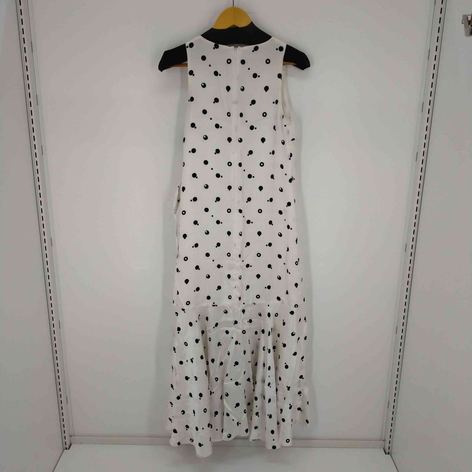 ロゼッタゲッティ ROSETTA GETTY 20SS bauhaus dot printed シルク ロングワンピース ノースリーブ ドット 水玉  レディース JPN：0 - メルカリ