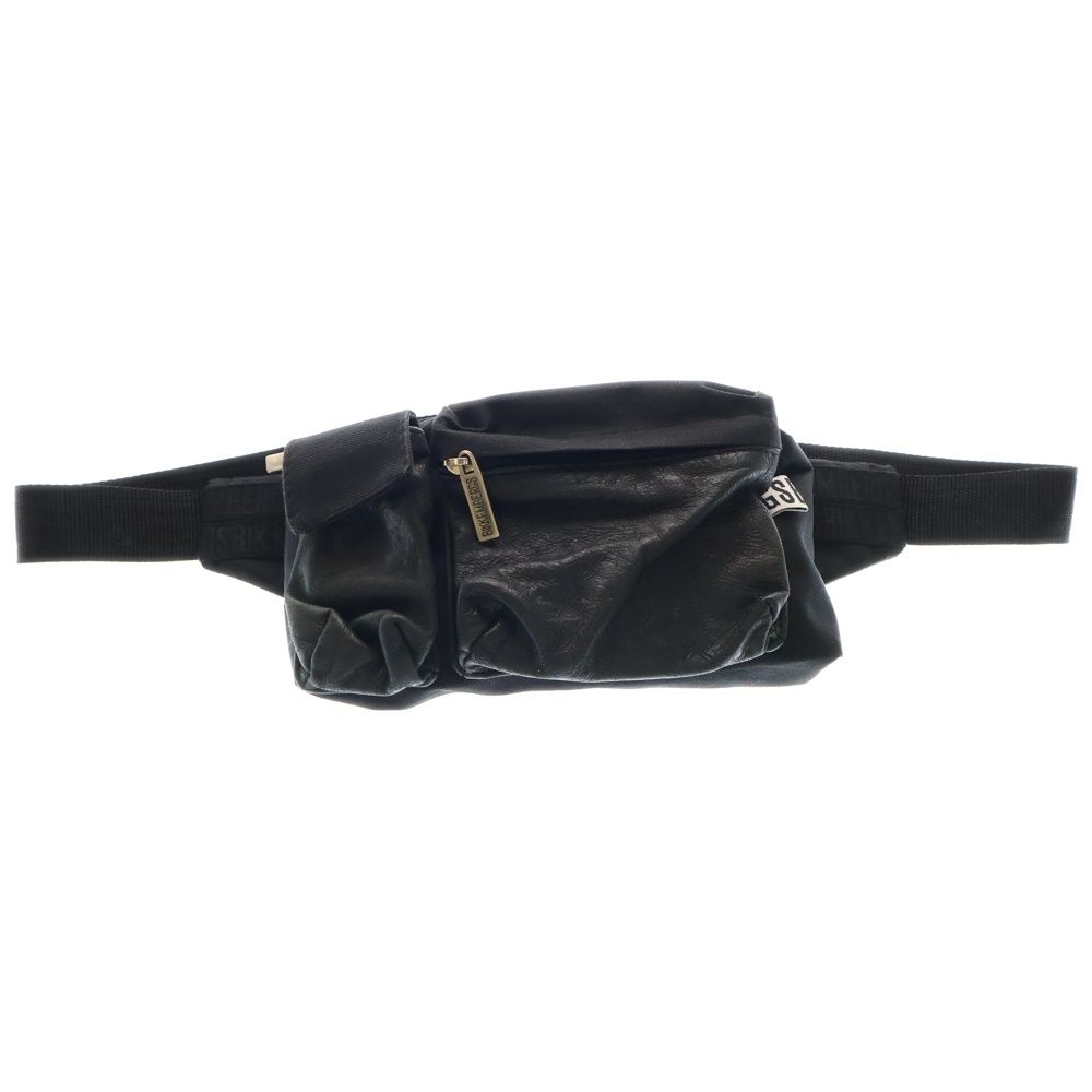 DIRK BIKKEMBERGS 黒 鞄 DIRK BIKKEMBERGS black leather tote bag – Vintage Carwen