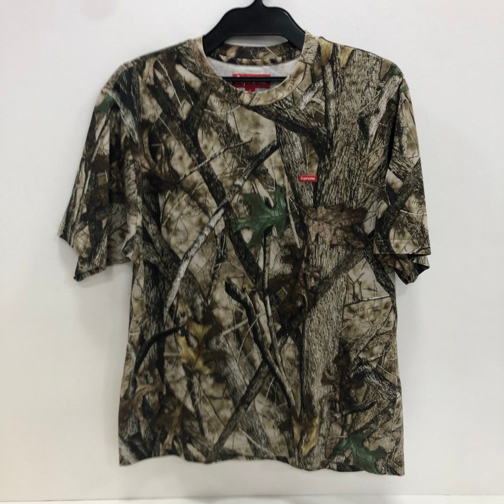 Supreme Small Box L/S Tee Realtree Camo Supreme】Small Box L/S Tee