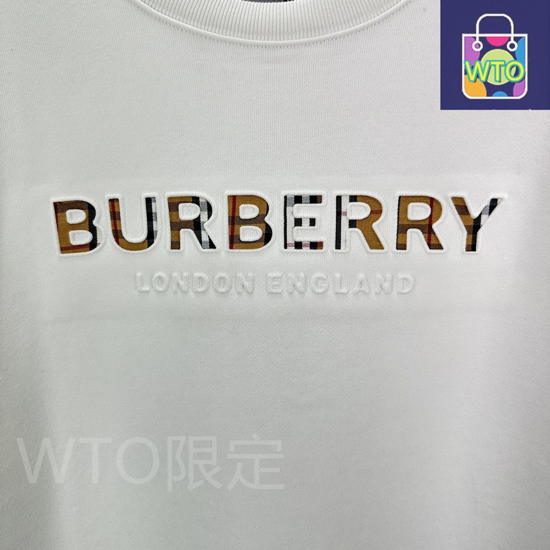 BURBERRY パッチロゴ クルーネックスウェット [本日特価|新品未
