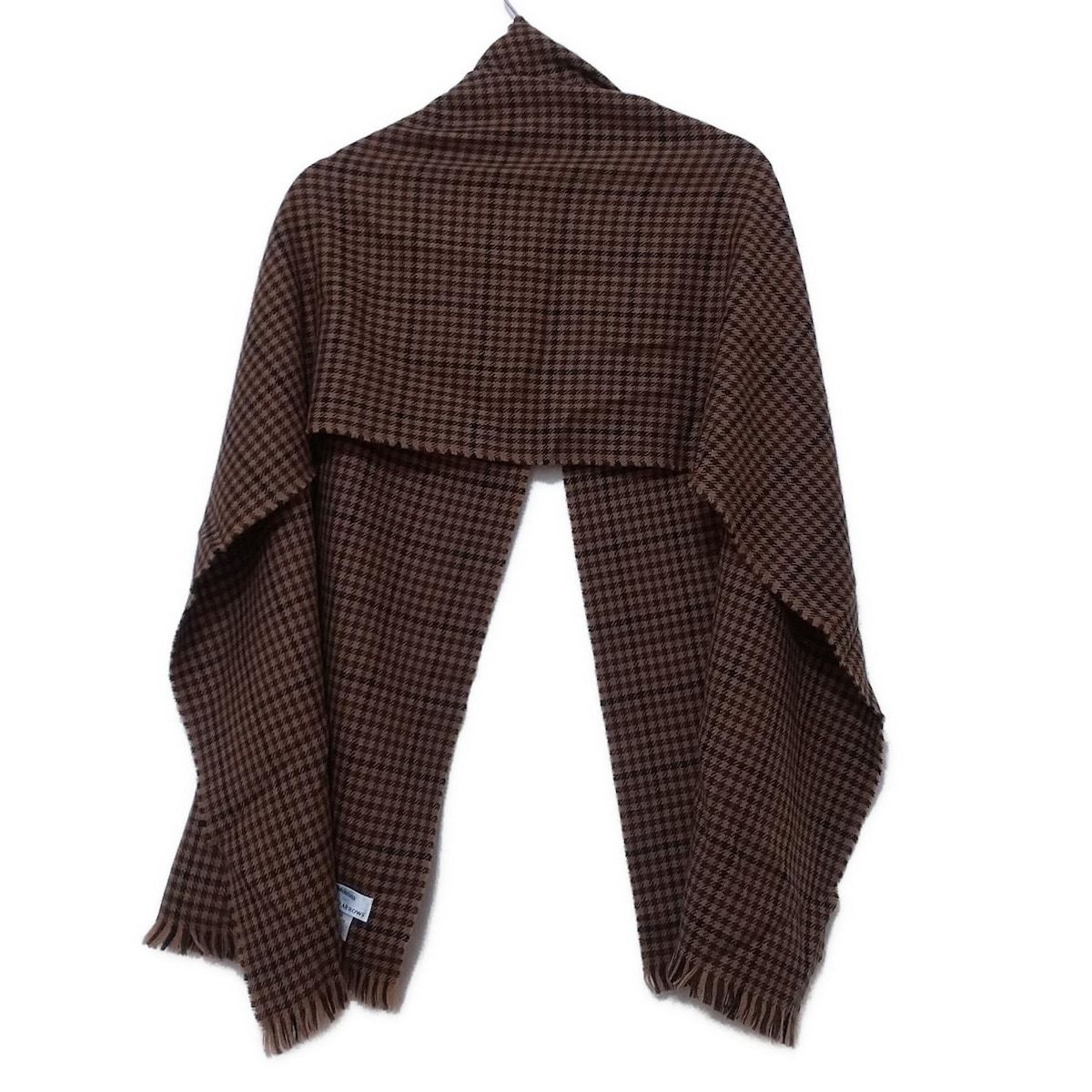 マフラー ブラウン Johnstons Johnstons(ジョンストンズ) マフラー美品 - ブラウン×ダーク