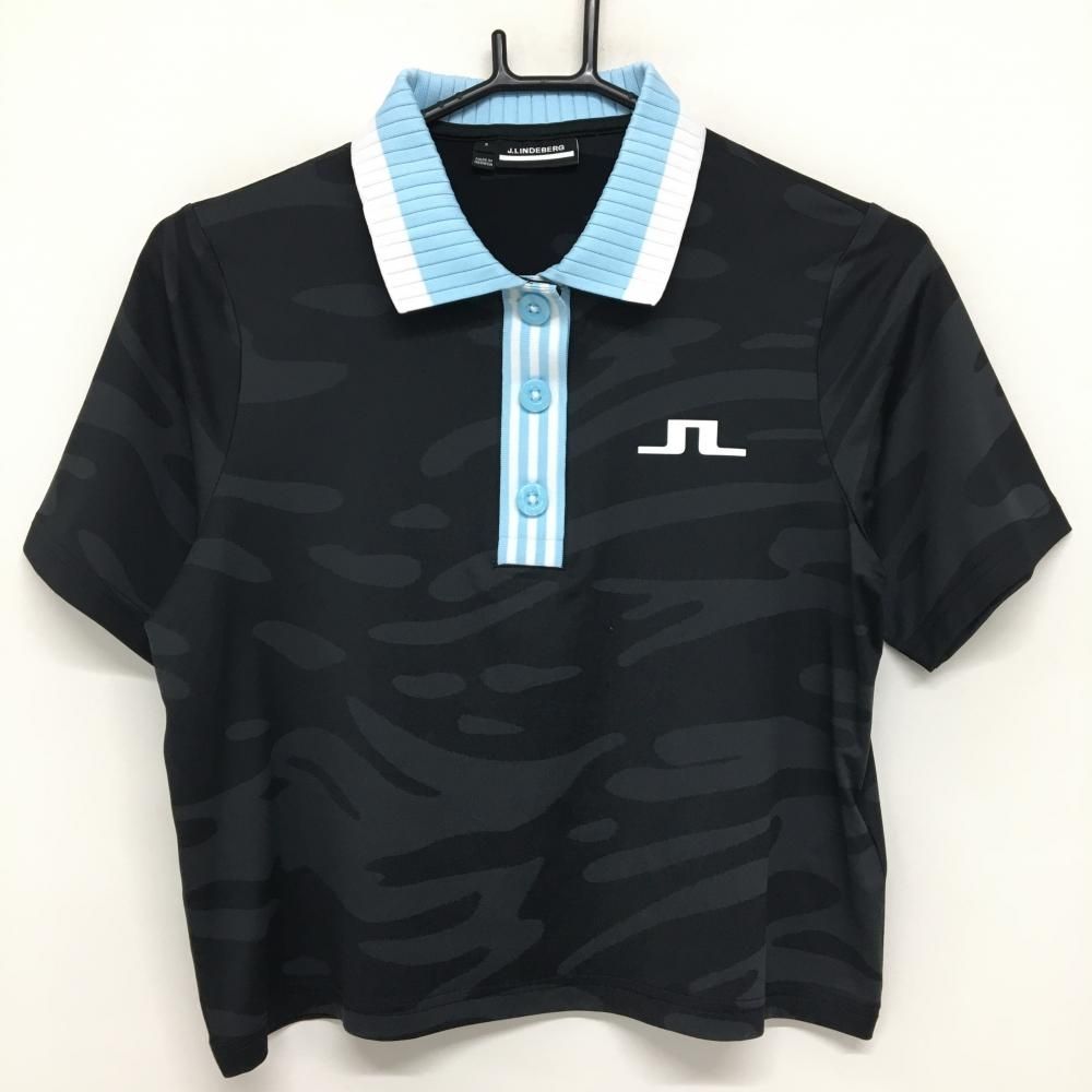 J.LINDEBERG - coco 中古 ジェイリンドバーグ J.LINDEBERG メンズ 半袖ポロシャツ S 黒 ブラック 春夏 J.LINDEBERG - coco 中古 ジェイリンドバーグ J.LINDEBERG
