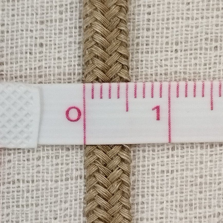 〇ラミー麻ブレード 130M 幅5mm こげ茶 夏帽子 麦わら ブレード