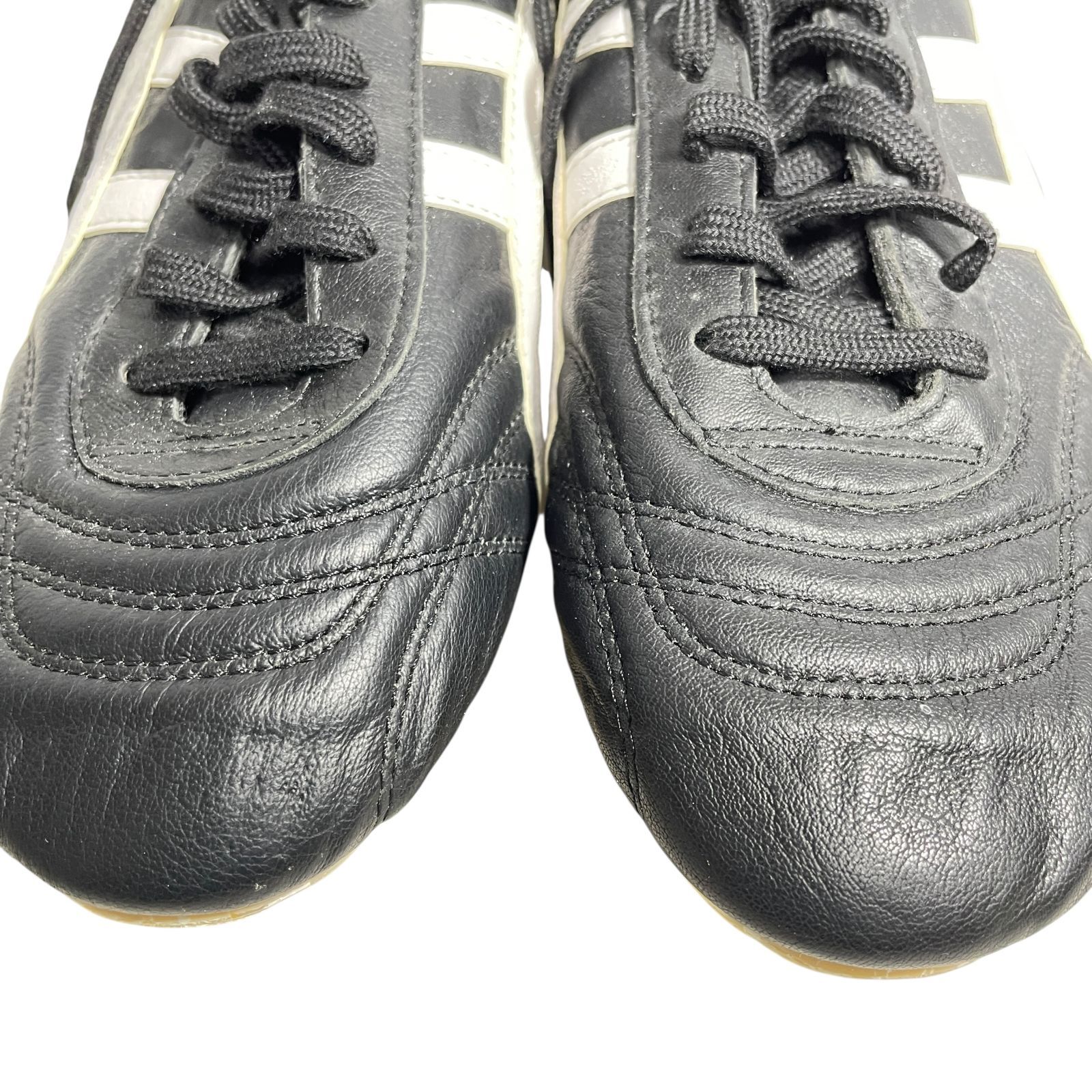 最安値で販売します。 サッカースパイク asics インジェクター 25.5cm 外箱 袋つき 当時もの