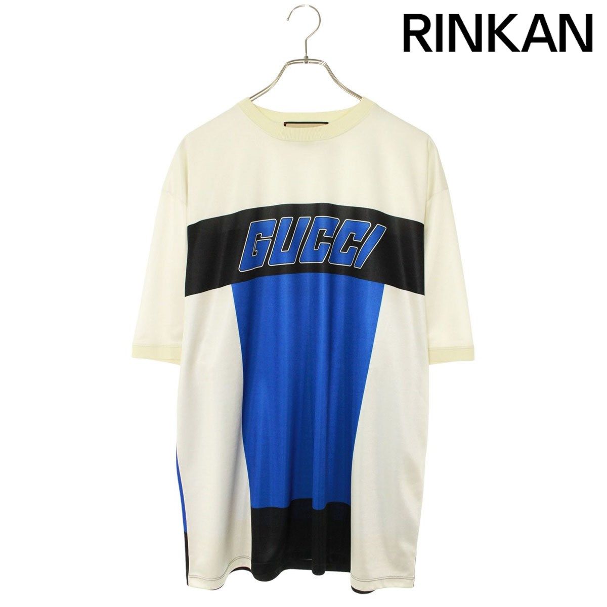 グッチ 761759 XJFZR フロントロゴTシャツ メンズ XXL