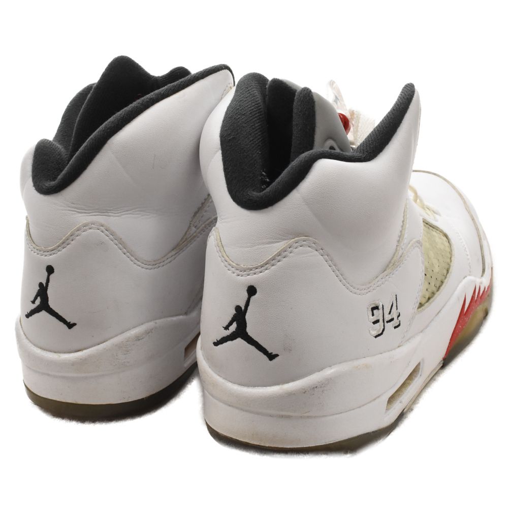 NIKE (ナイキ) 15AW×SUPREME AIR JORDAN 5 RETRO 824371-101