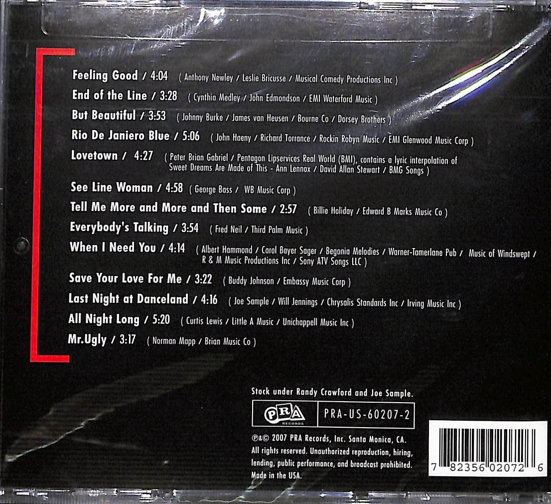 未開封CD】Randy Crawford & Joe Sample Feeling Good ランディ