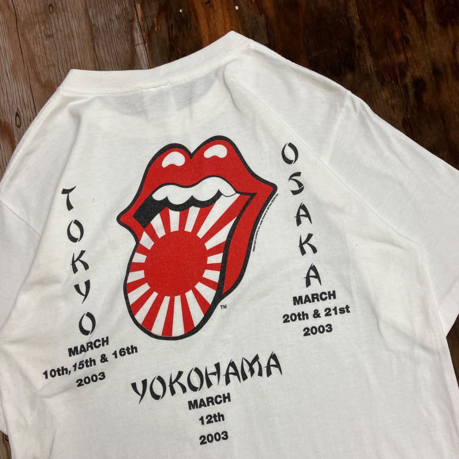 The Rolling Stones ローリングストーンズ Tシャツ ホワイト