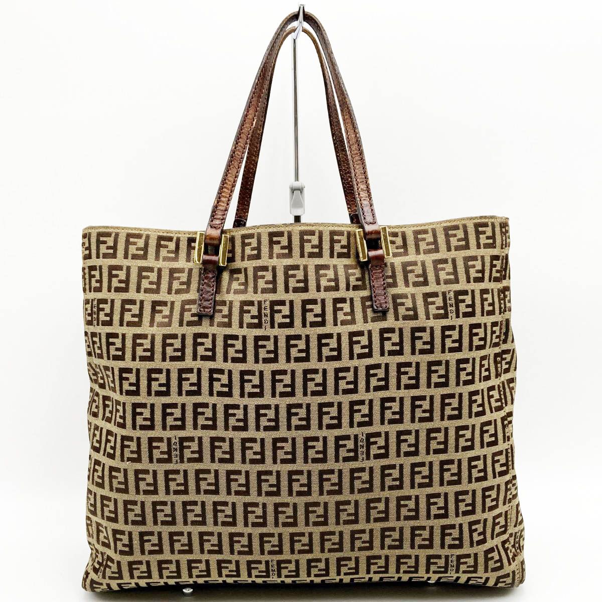 ✨FENDI✨フェンディ✨ズッキーノ柄✨ハンドバッグ✨3点セット✨バッグ✨ FENDI】フェンディ『ズッキーノ柄 2WAYハンドバッグ』8BN228