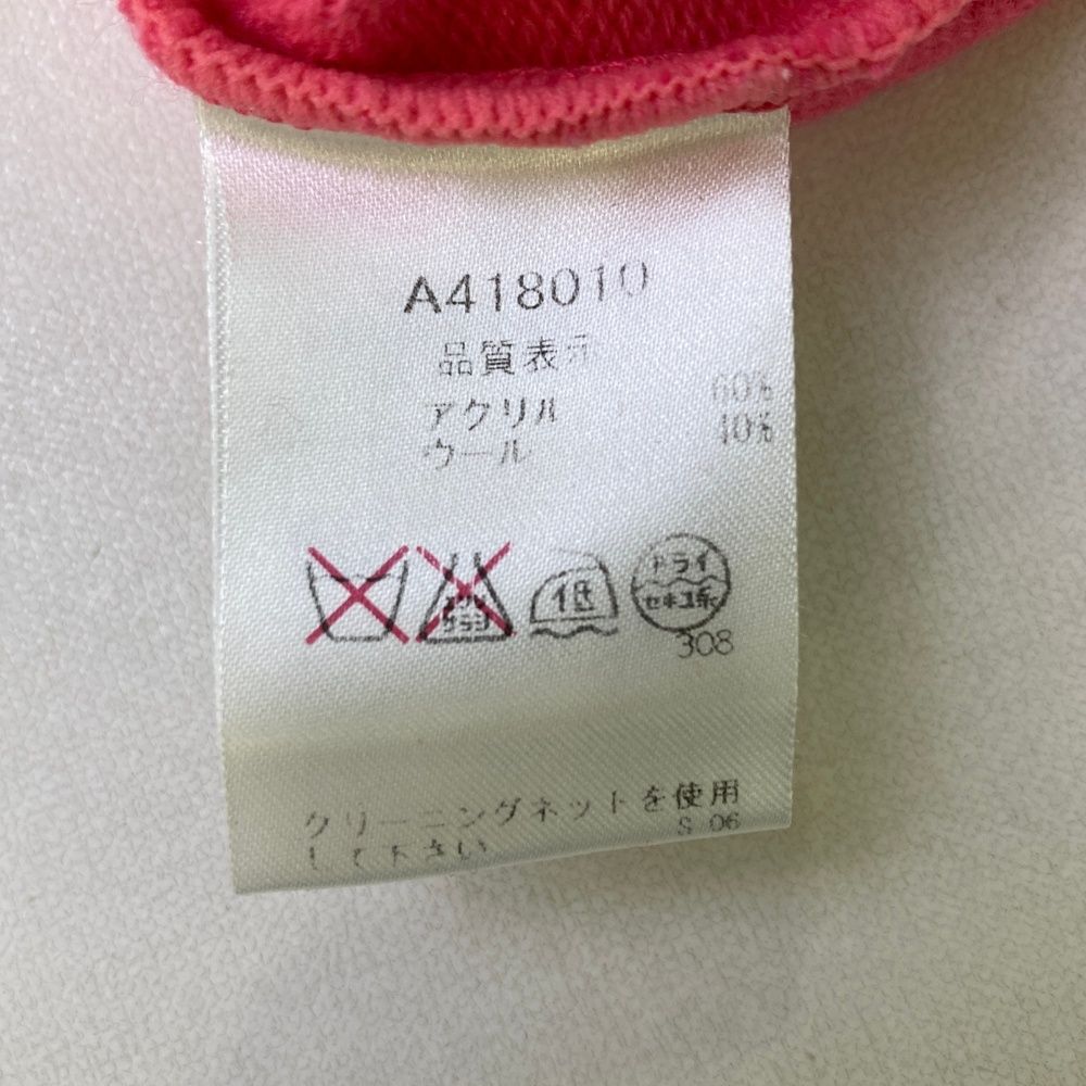 サイズ：36 ARCHIVIO アルチビオ ジップニットジャケット ロゴワッペン