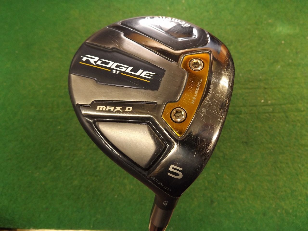 2355 ROGUE ST MAX D 5W 19° 純正カーボン S カバー有 キャロウェイ ローグST マックス フェアウェイウッド ゴルフクラブ.957274