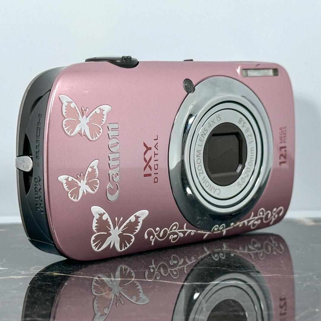 Canon IXY 510 IS ピンク デジカメ コンデジ 手ぶれ補正 Canon IXY 510 IS ピンク デジカメ コンデジ 手ぶれ補正