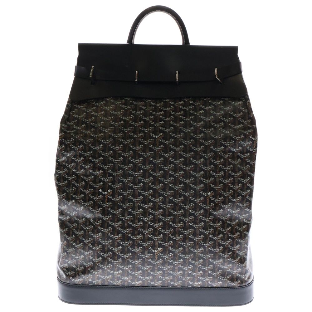 GOYARD ゴヤール Steamer PM スティーマーPM レザーバックパック リュック ブラウン