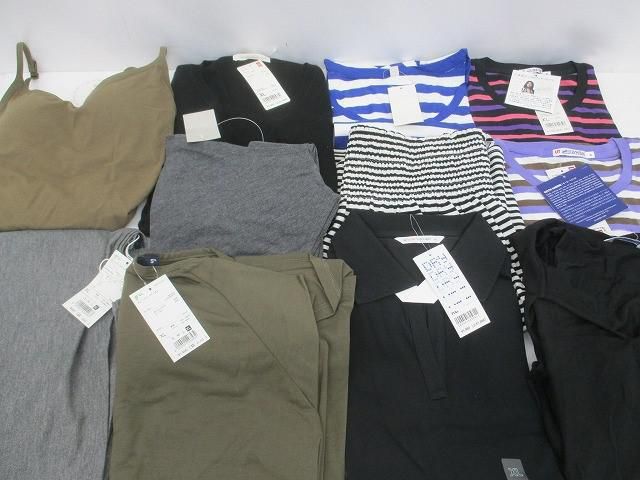 ユニクロ GU ポロシャツ カットソーベスト Tシャツ ブラキャミソール等11点 XL レディース