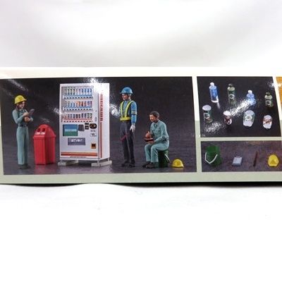 未組立】 ハセガワ 1/35 建設作業員セットB (休憩3体セット