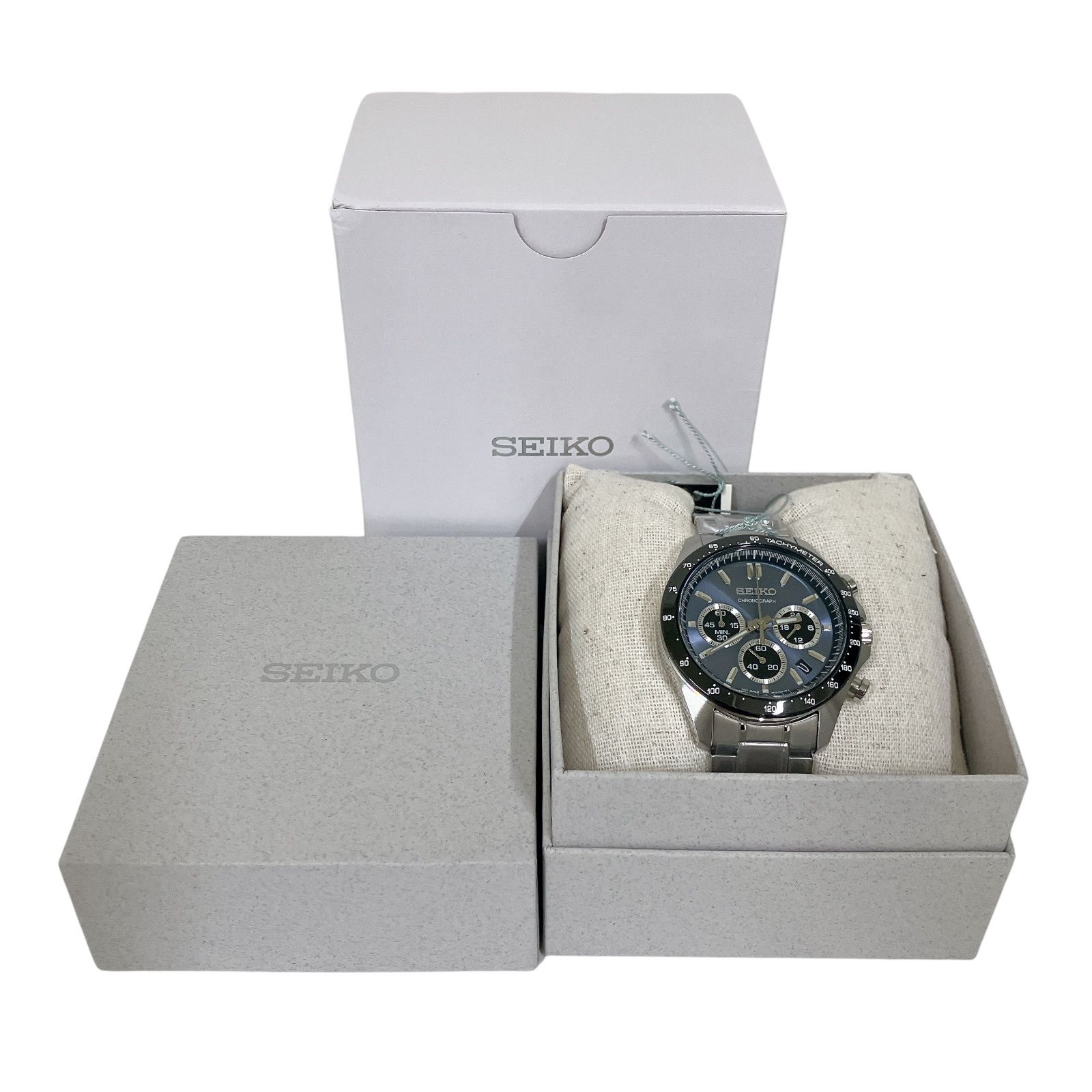 【SEIKO/セイコー】メンズ　腕時計　ファッション　小物　箱付き 楽天市場】【 メンズ 新卒セット メタル × レザーベルト 出張に便利な