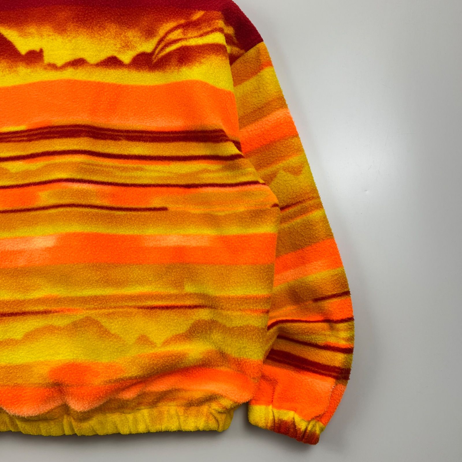 SALOMON 90s vintage sunset halfzip fleece M サロモン ヴィンテージ