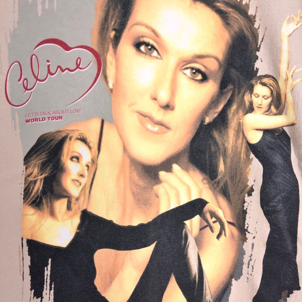 90年代 USA製 Celine Dion セリーヌ・ディオン ワールドツアー 1999 T  