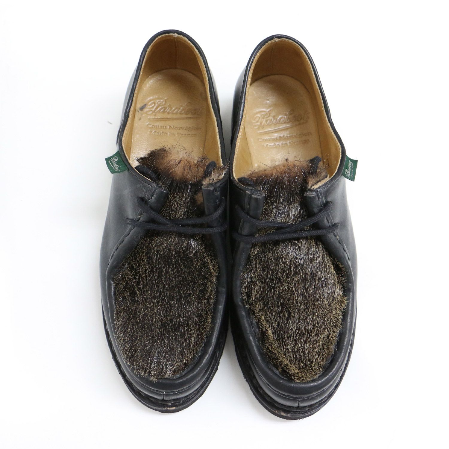 Paraboot パラブーツ ブラック 黒 サイズ:UK4(23.5cm) / ミカエル