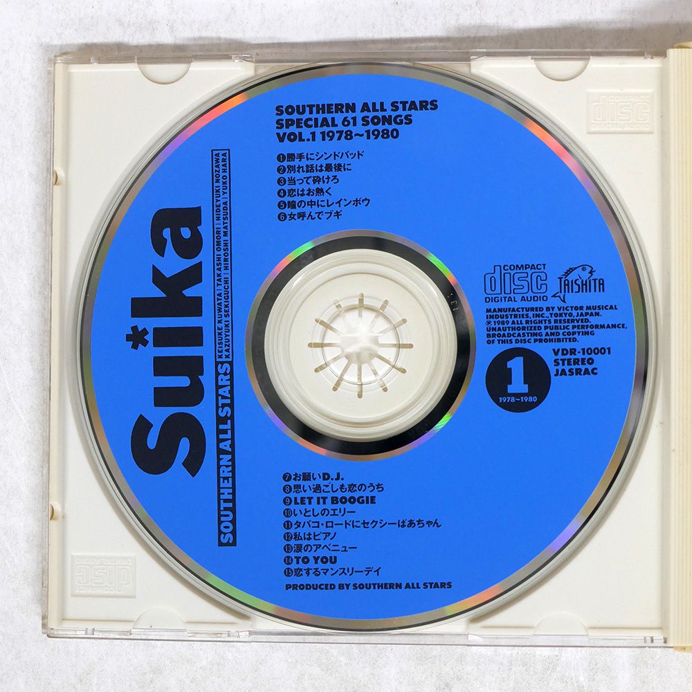 国内盤 サザンオールスターズ/すいか/TAISHITA VDR10001 CD