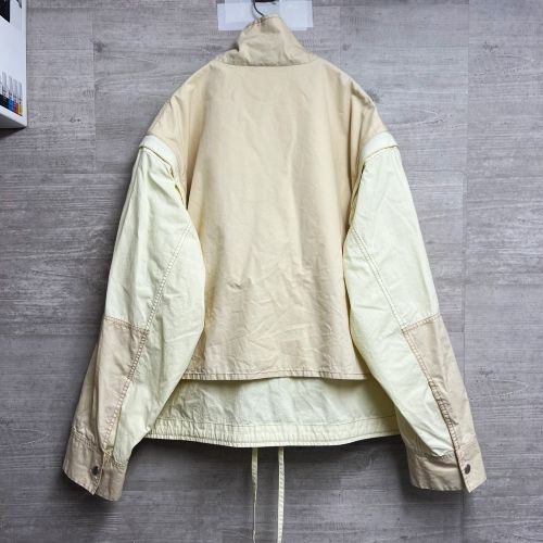 JIL SANDER+ ジルサンダープラス ZIP SLEEVE PANELLED WINDBREAKER 