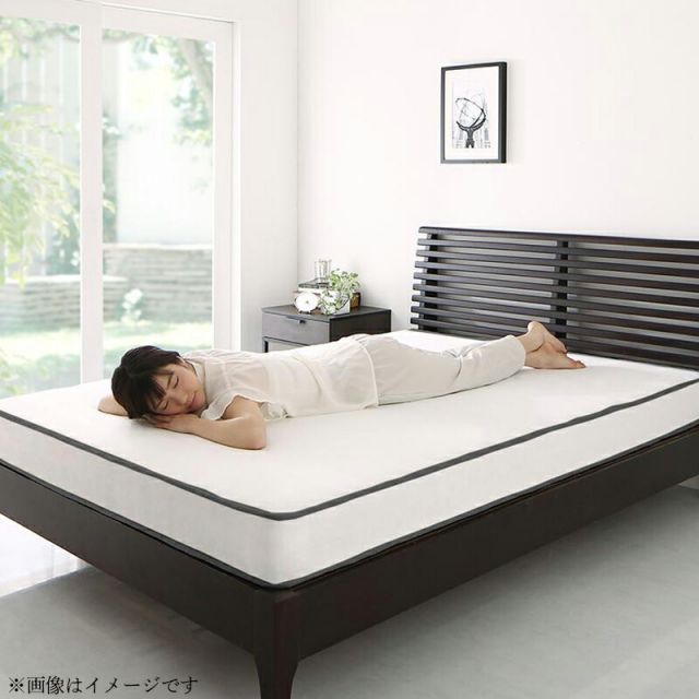  国産　高通気性ボンネルコイルマットレス キング その他