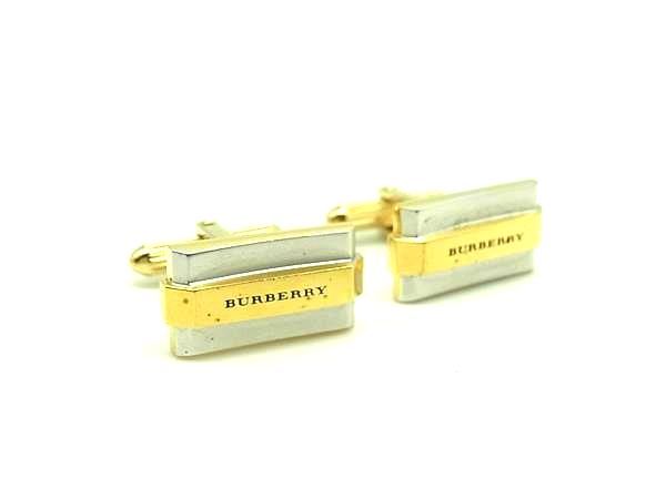 BURBERRY 美品 カフス □美品□ BURBERRY バーバリー カフスボタン カフリンクス