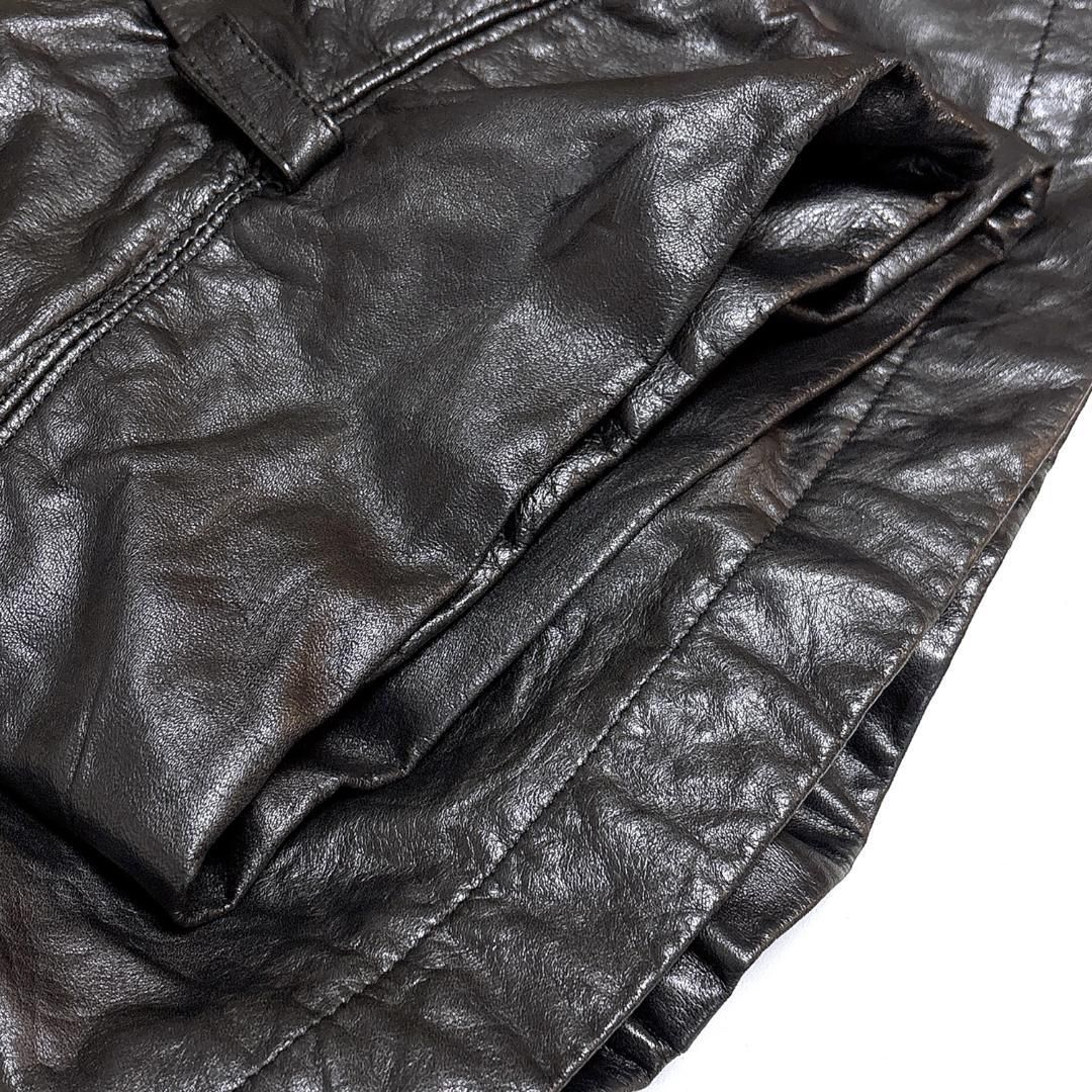 ヴィンテージ カウレザースカート