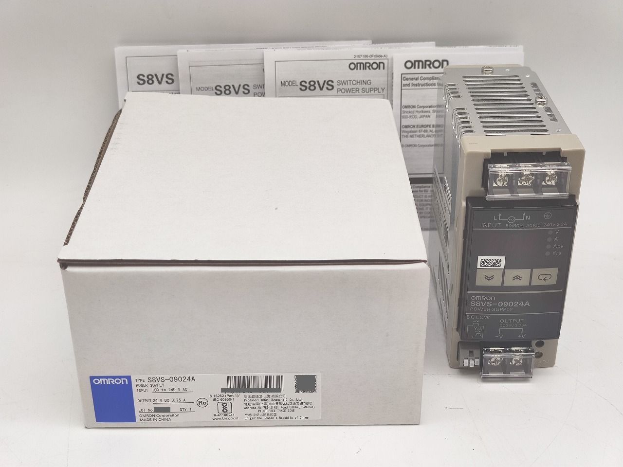 インボイス対応 箱いたみ オムロン OMRON S8VS-09024A 100to240VAC