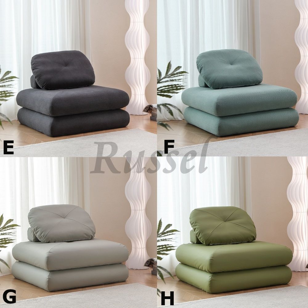 折り畳みシングルソファーベッド 背もたれ