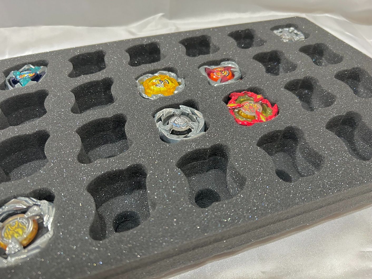 ウレタン/スポンジのみ商品 ベイブレードX 24個収納 ギアケース