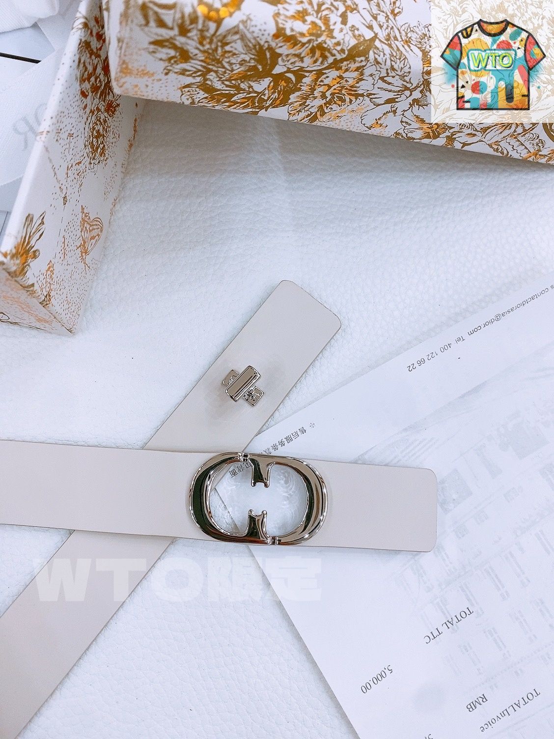 Diorベルト DIOR | ベルト 35mm ディオール オブリーク ジャカード & グレ