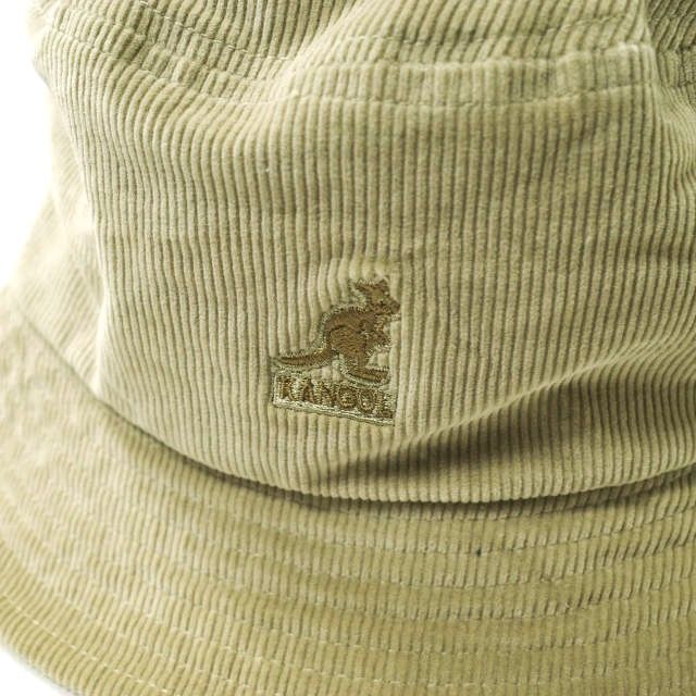 KANGOL カンゴール Cord Bucket Hat コーデュロイバケットハット K4228HT L(内周約58-59cm) ベージュ 帽子 g18149