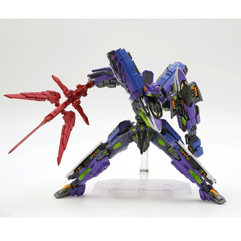 リボルテック EVANGELION EVOLUTION EV-020 シンカリオン 500 TYPE EVA 劇場版 新幹線変形ロボ シンカリオン 未来からきた神速のALFA-X 完成品 可動フィギュア 海洋堂 EVANGELION EVOLUTION EV-020 シンカリオン 500 TYPE EVA