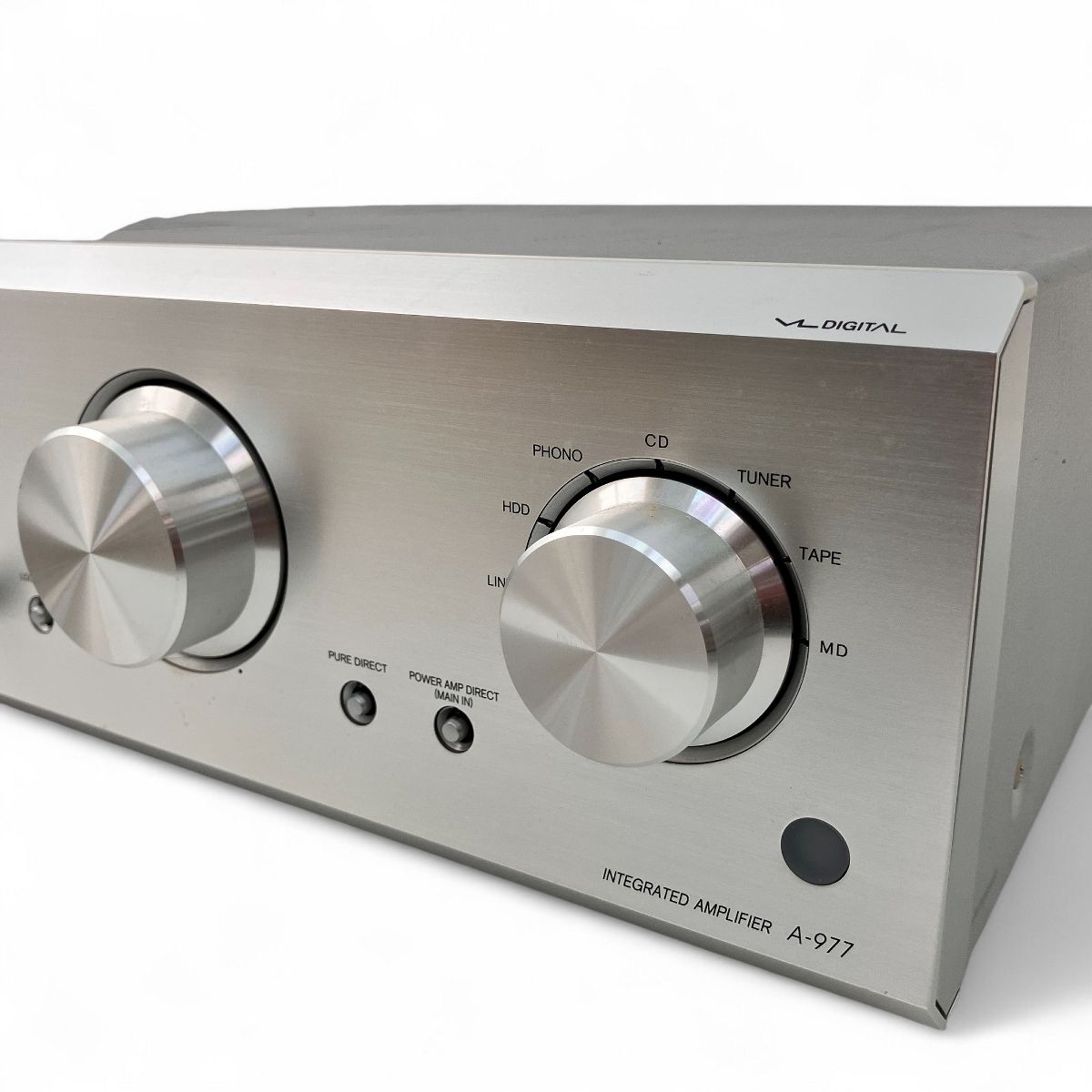 【ジャンク】ONKYO A-977 ONKYO A-977 プリメインアンプ 通電確認済み ジャンク 送料無料