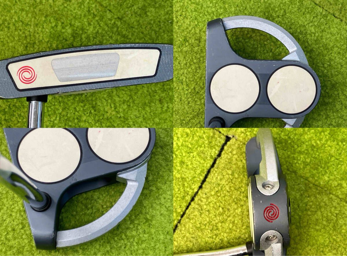 オデッセイ パター 黒/白 スチールシャフト Odyssey / WHITE STEEL