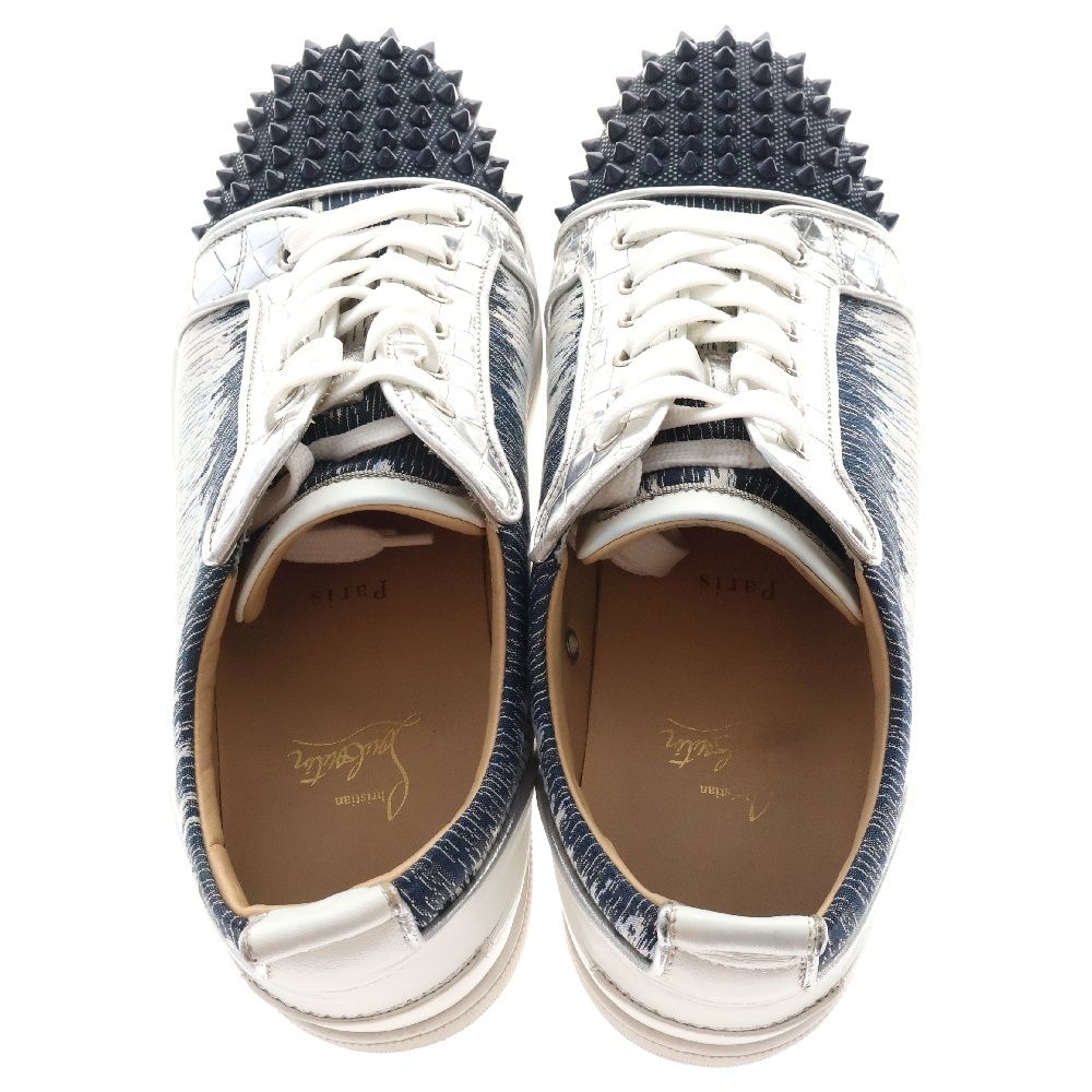 ルブタン　LOUIS ORLATO スパイク Louis Spikes ブラック カーフレザー - Shoes - Men - Christian Louboutin