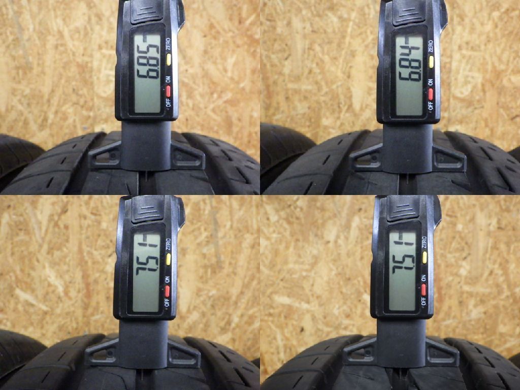 K142 ◆ ◆ 製造 約8～8.5部山◆BS LUFT RVII◆195 65R15◆4本