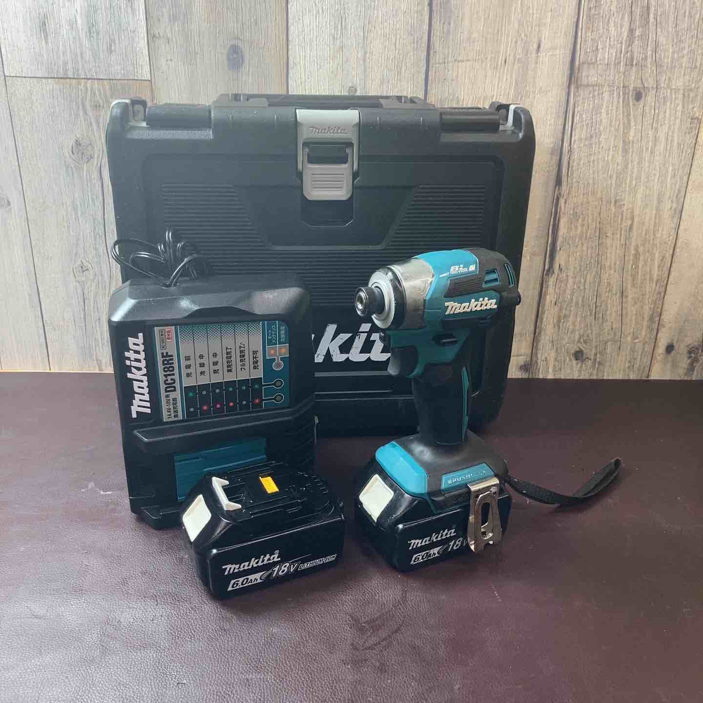 品 マキタ makita 18V コードレスインパクトドライバー TD173DRGX フルセット品 マキタブルー|青 東大和店