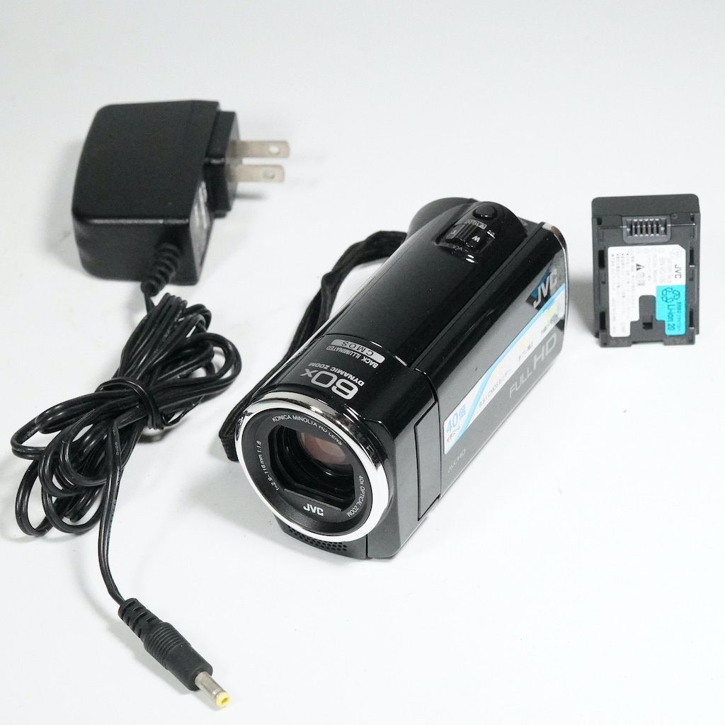 JVC Victor Everio GZ-E241-B ブラック 動作OK 返金保証 /1891