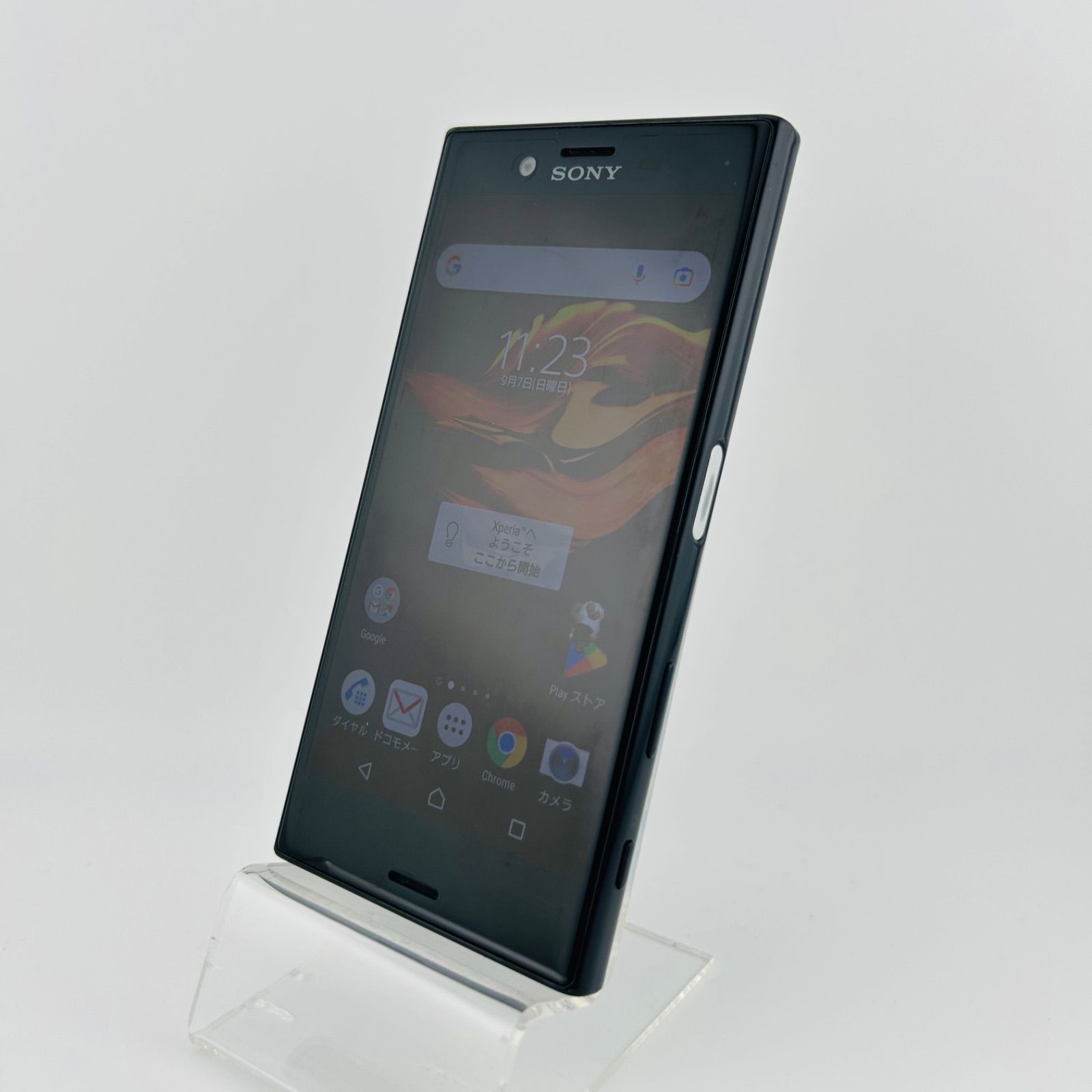 SIMフリー Xperia X Compact 32GBジャストブラック電池良好 SIMフリー Xperia X Compact 32GB G-356 Universe Black 電池