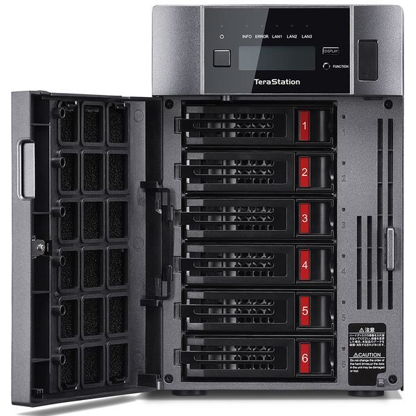 バッファロー テラステーション TS5610DN Amazon.co.jp: BUFFALO TeraStation TS5610DNシリーズ 6ベイ