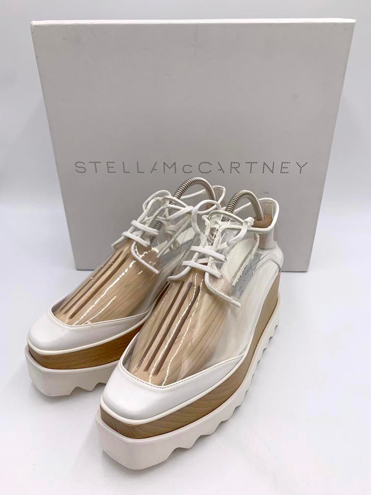 ステラマッカートニー　クリア×ホワイト 新品 アディダス × Stella McCartney ステラ マッカートニー