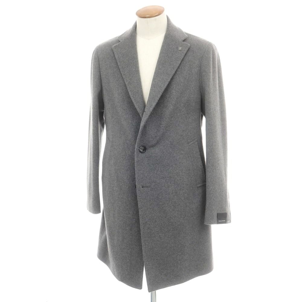 カシミヤ100% TAGLIATORE スタンドカラーコート 54 秋冬先行セール