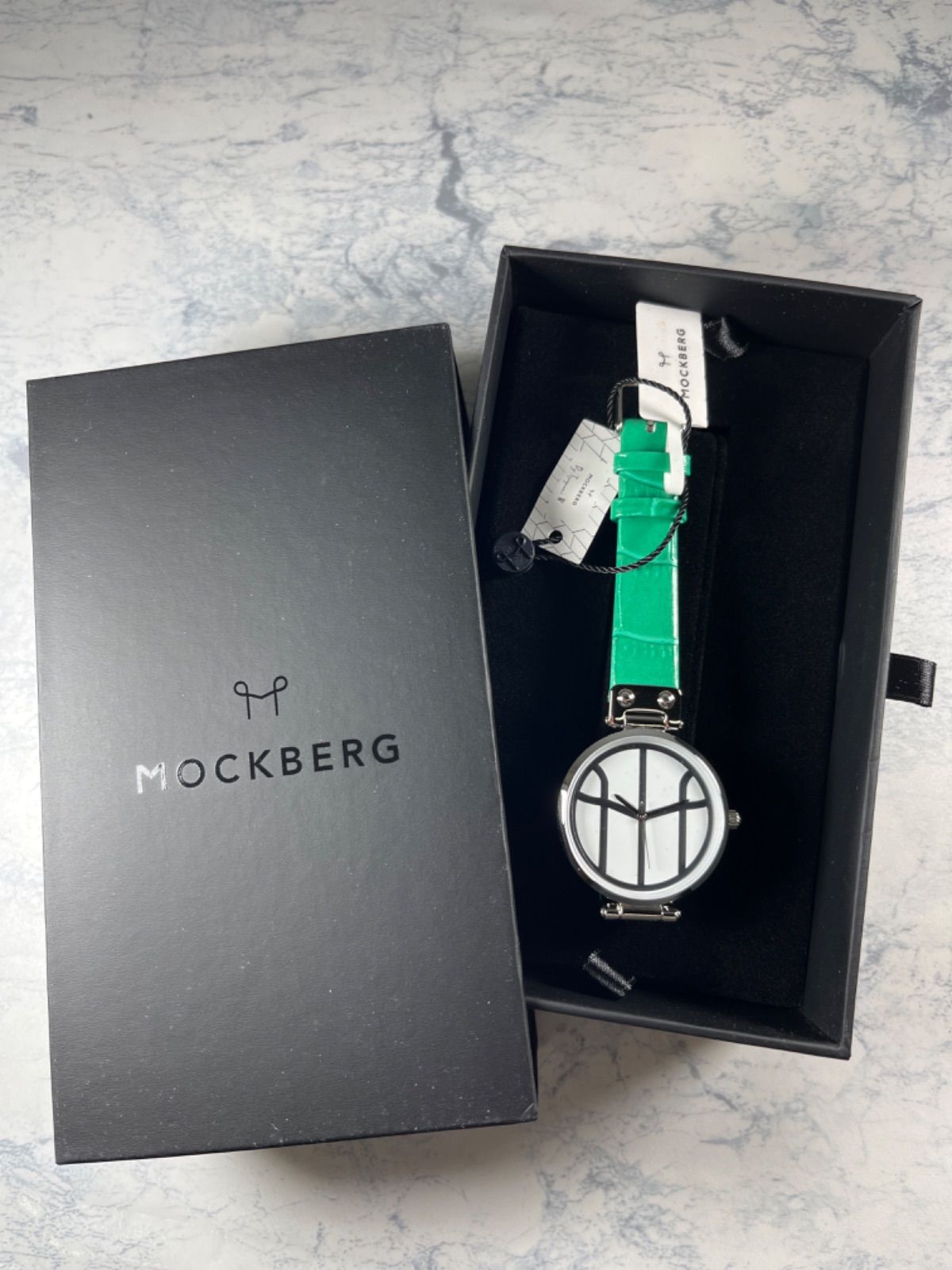 新品】MO619 MOCKBERG モックバーグ Tsugumi - Green 腕時計 SNSで人気